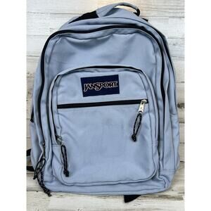 JanSport Backpack Light Blue Laptop School Bookbag Travel Daypack Unisex